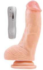 Вибратор-реалистик RealStick #107 на присоске, 15 см