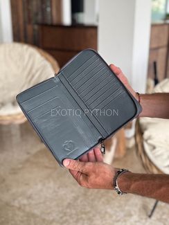 Мужской кошелек-органайзер из кожи крокодила WA-234