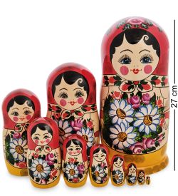 Народные промыслы МР-10/12 Матрешка 10-кукольна я Б (Семеновская)