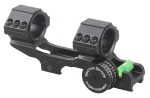 Кронштейн VECTOR 1-Piece Mount, 30/25.4 мм, 0 МОА, угломер, уровень, на базу Picatinny