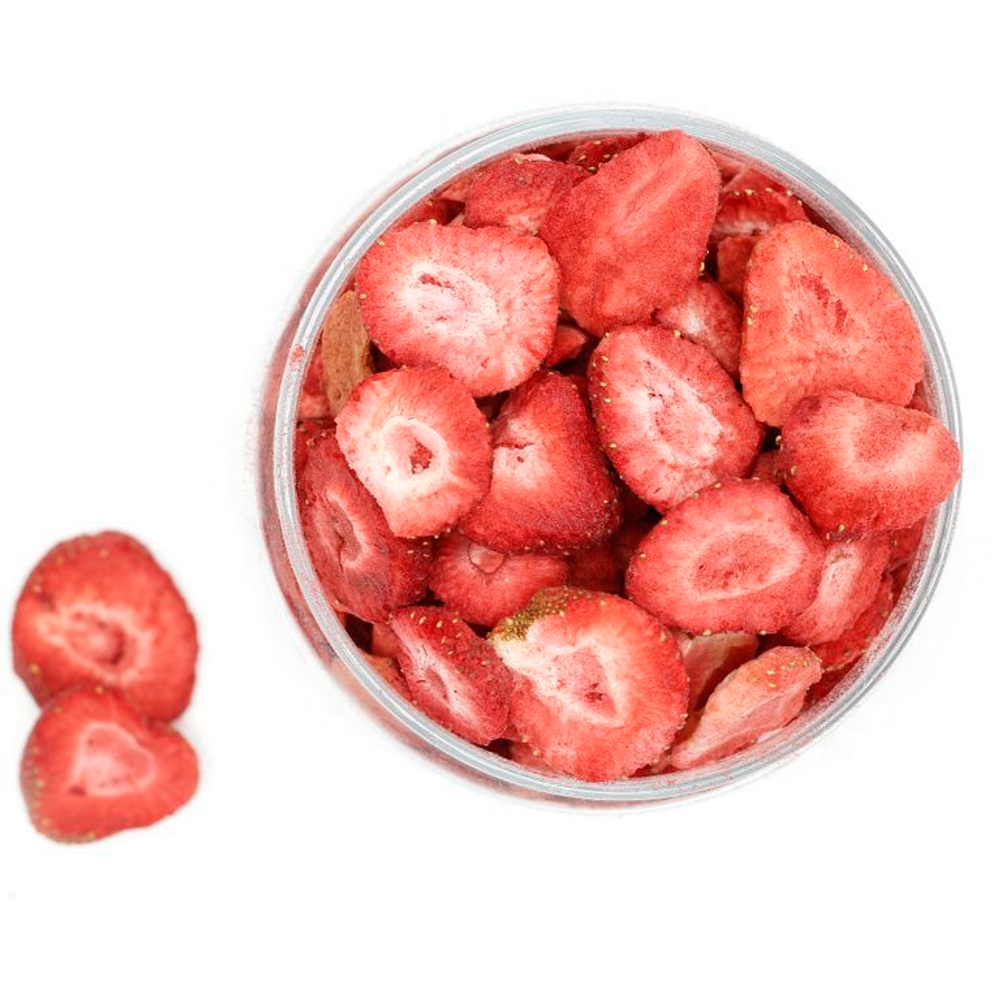 Клубника сублимированной сушки, слайсы, 1 кг