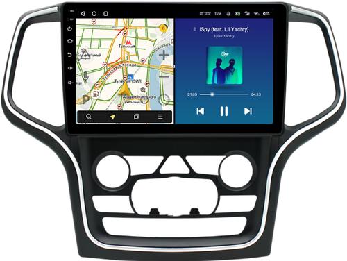 Магнитола для Jeep Grand Cherokee WK2 2013-2021 (взамен 8.4" экрана) - Teyes CC2 PLUS монитор 10.1" QLED, Android 10, Быстрая, SIM-слот
