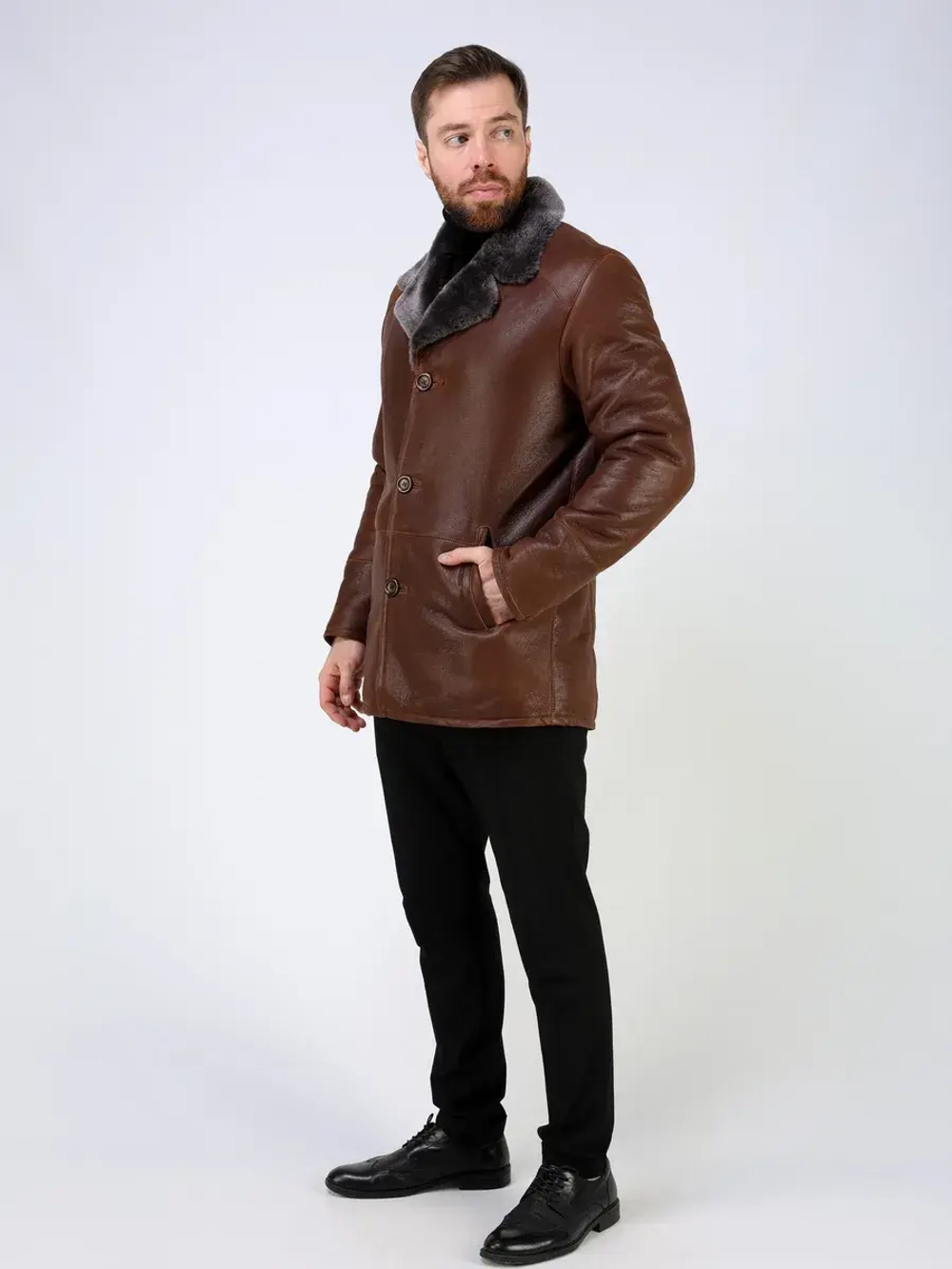 Дубленка зимняя натуральная