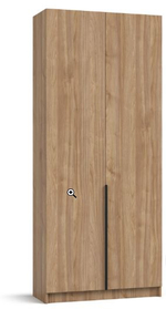 Рим 90 шкаф распашной 2Д+ящики 01 Орех Селект