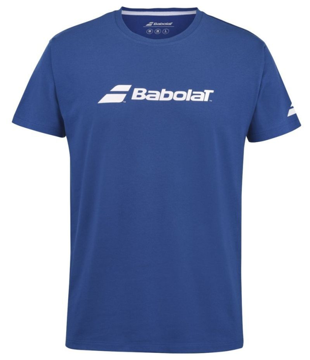 Мужская теннисная футболка Babolat Exercise Tee Men - sodalite blue