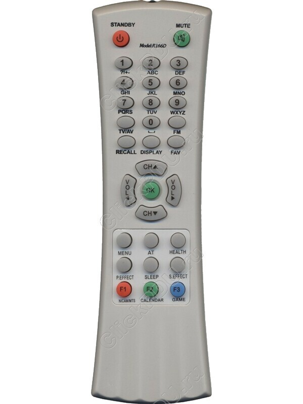 Пульт для Thomson R-166D  HTC054