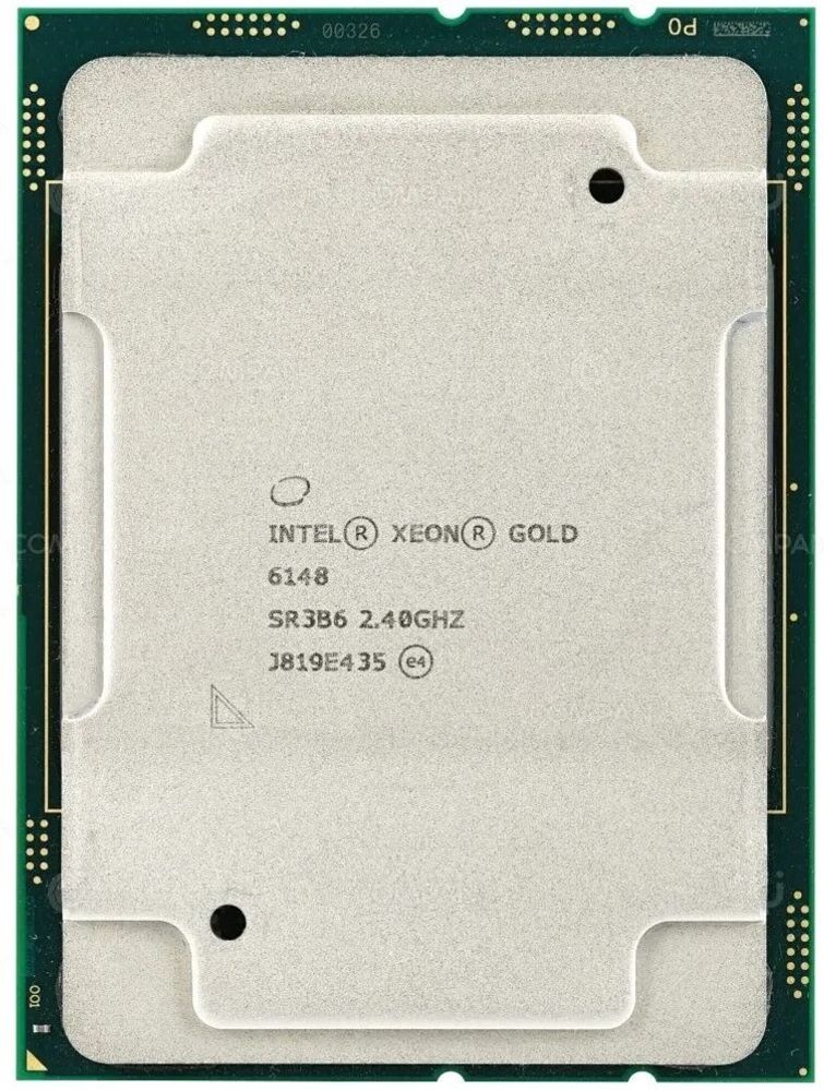 Процессор Intel Xeon Gold 6148 LGA3647 20x2400 МГц SR3В6