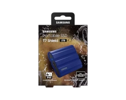 Внешний SSD Samsung 2Tb T7 Shield, USB 3.2 Gen 2 Type-C, синий (MU-PE2T0R/WW)