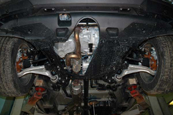 Защита картера и КПП Sheriff для Acura MDX II (YD2) 2006-2013 арт.09.1109