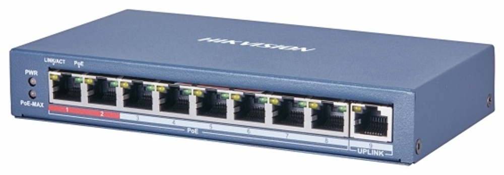 Коммутатор Hikvision DS-3E0109P-E(C)