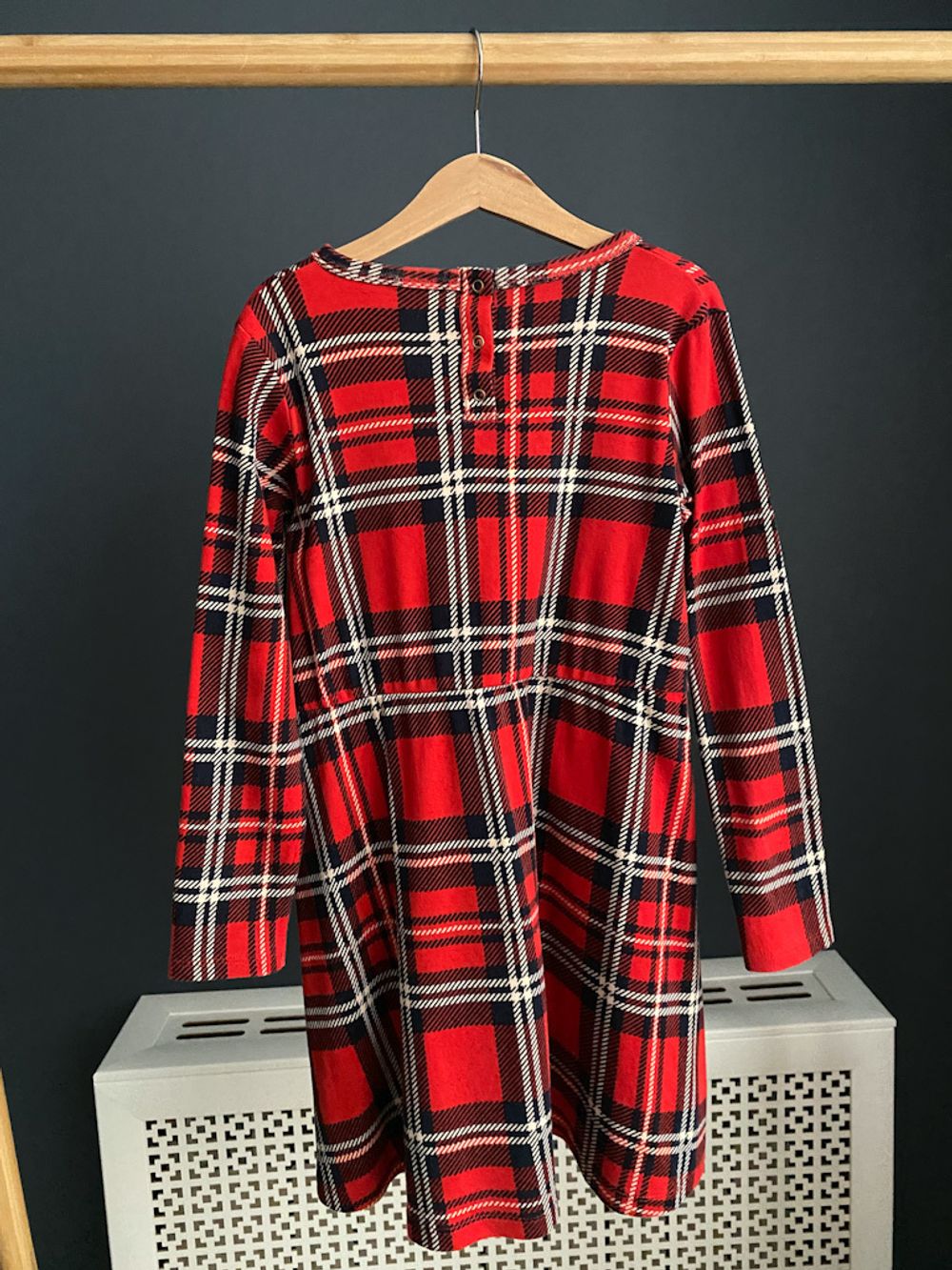 Хлопковое платье Mini Rodini, 134