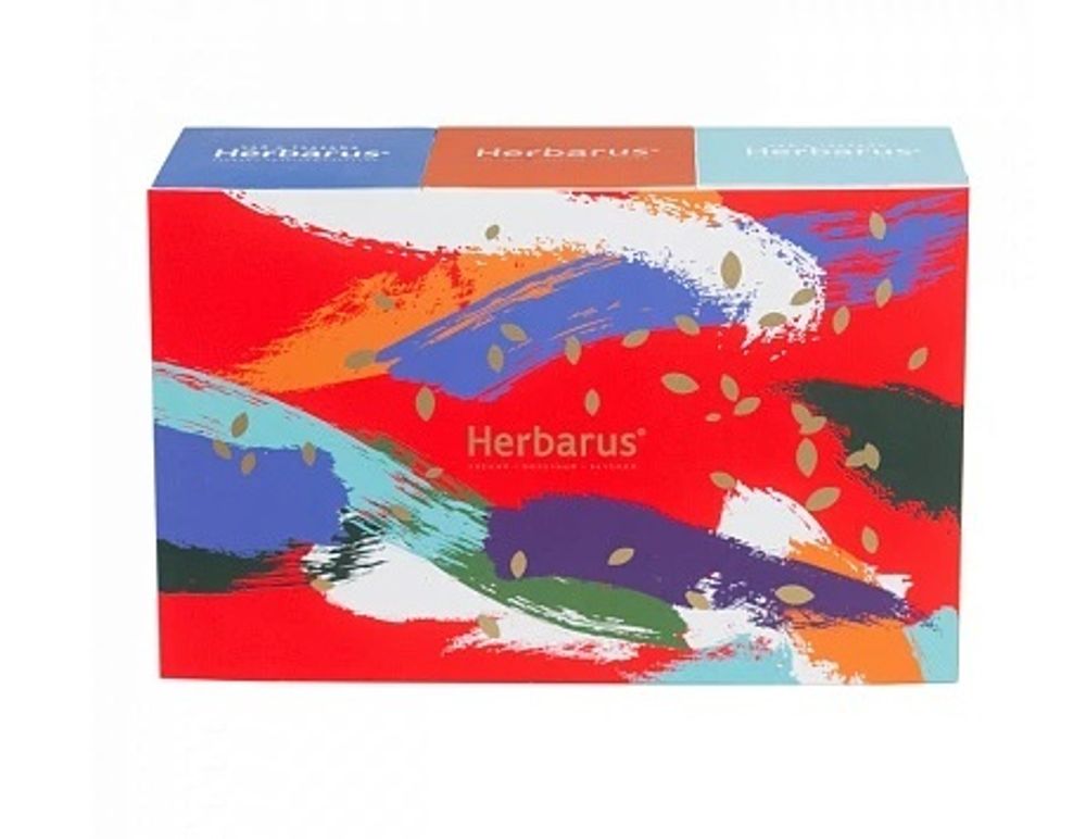 Чай травяной Herbarus набор ПРЯНЫЙ СЛАДКИЙ СПОКОЙНЫЙ, 72 пак