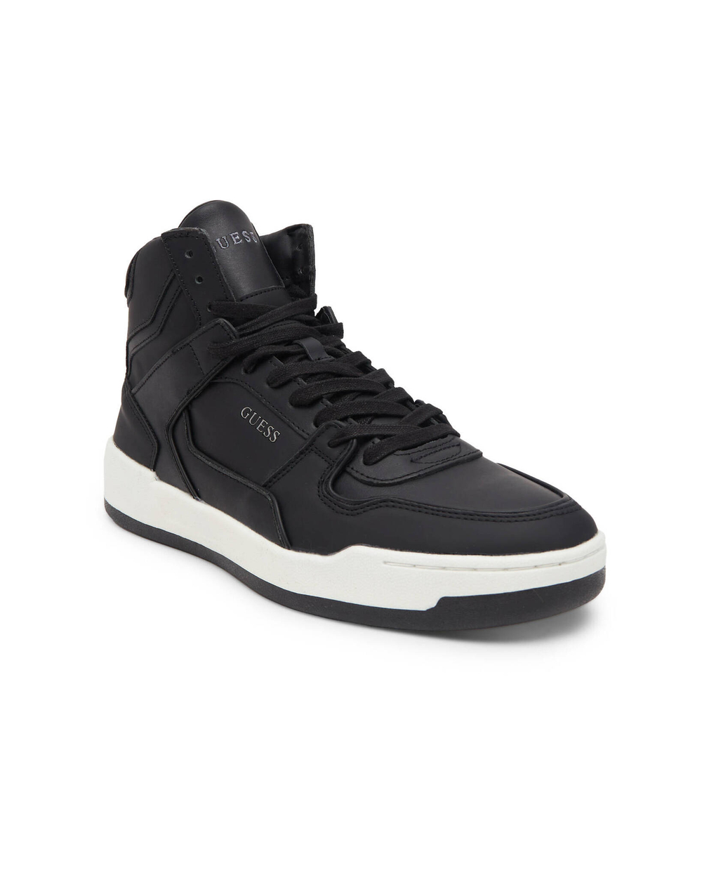 Кожаные кроссовки vicenza Guess - черный(FM8VIH LEA12)