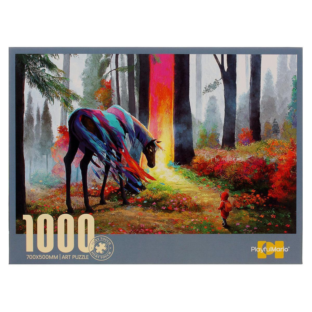 Пазл Малыш и лошадь 1000эл., коробка C-42101