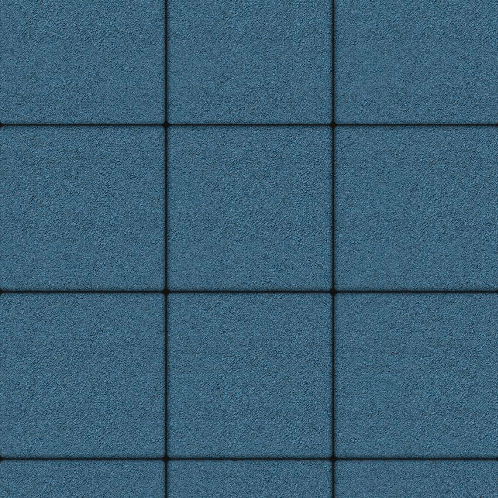 Тротуарная плитка КВАДРАТ 300х300 мм - Стандарт Синий