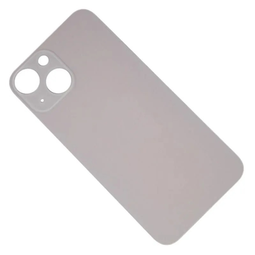 Задняя крышка для Apple iPhone 13 mini Розовый (стекло, широкий вырез под камеру)
