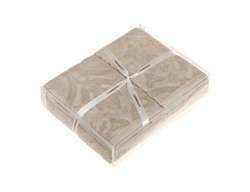 Набор полотенец 3шт Luxberry Barocco дымчатый серый