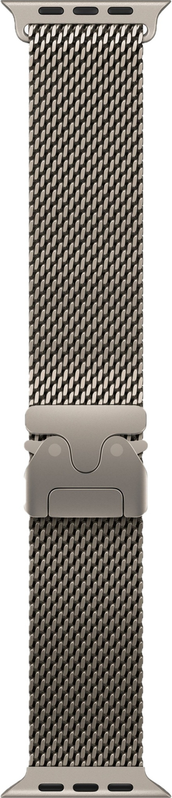 Apple Watch Ultra 2 49mm Titanium Milanese Loop Natural / Titanium Case