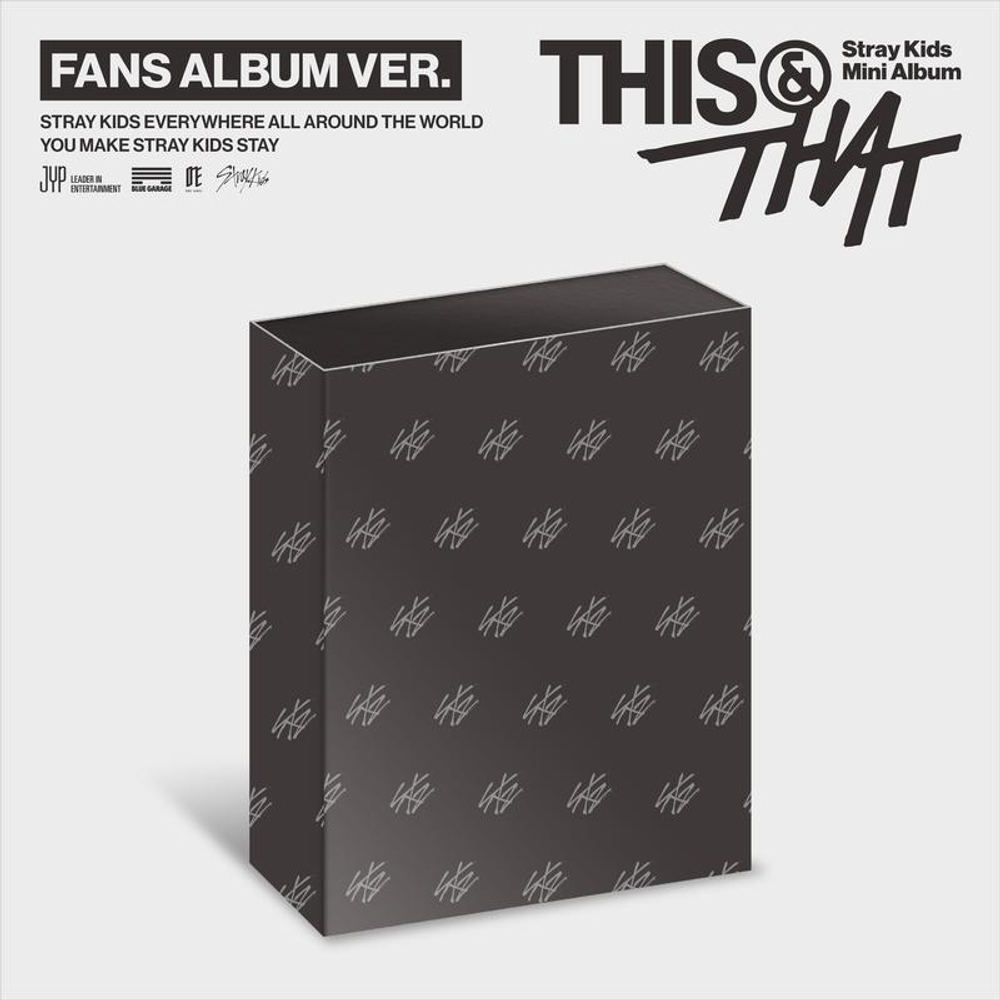 Альбом Stray Kids - THIS & THAT [FANS ALBUM VER.]