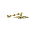 Тропический душ настенный круглый нерж. сталь BH02RM250OC золото