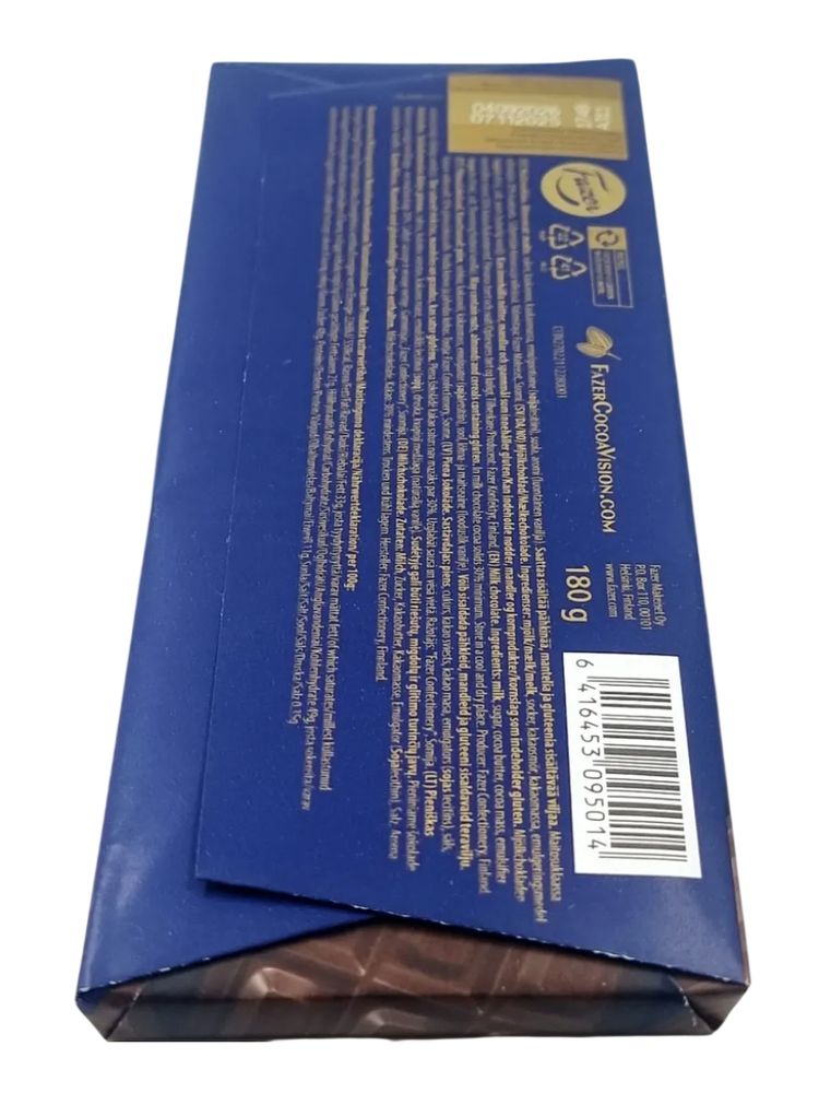 Шоколад молочный Karl Fazer 180 г x 2 шт