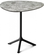 Стол ламинированный обеденный складной Scab Design Tripe Folding, черный, зернистый