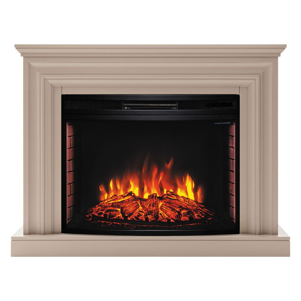 Электрокамин RealFlame Weston 33 BG кашемир с очагом Firespace 33 S IR