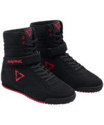 БЕЗ УПАКОВКИ Обувь для бокса высокая INSANE ORO, черный/красный