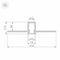 Встраиваемый профиль Arlight SL-Linia8-Fantom-2000 Anod 034986