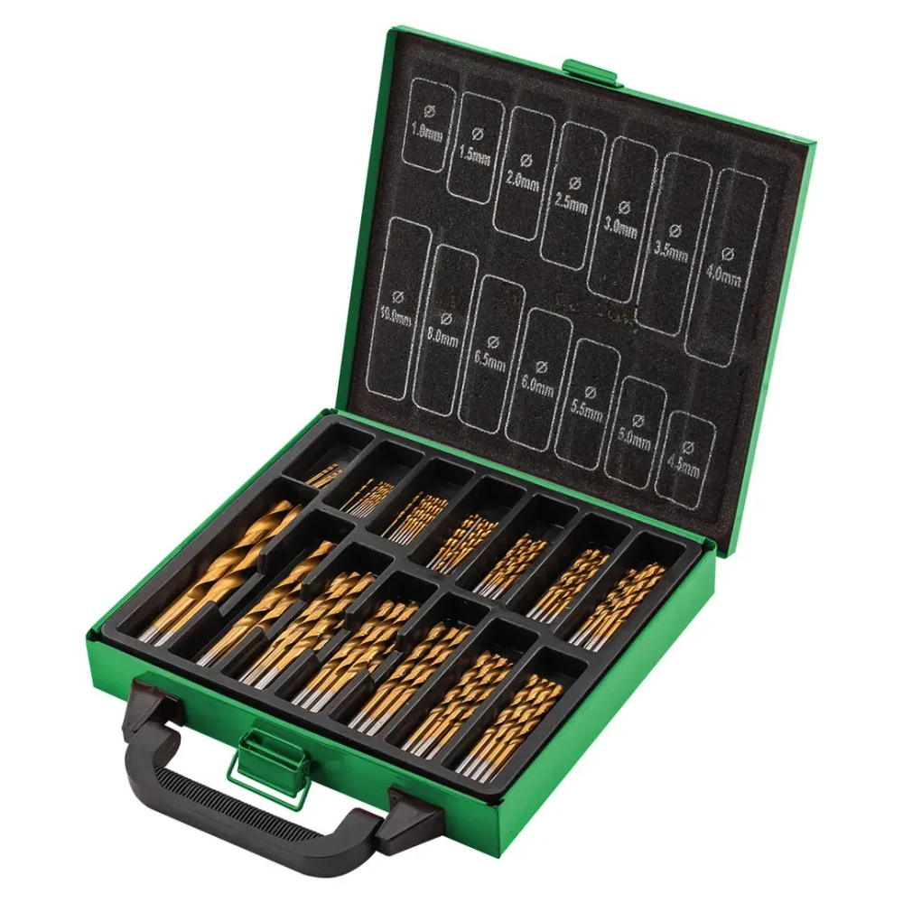 Сверла по металлу, набор 99пр. (для работы с мягкими металлами) RockFORCE RF-924U98