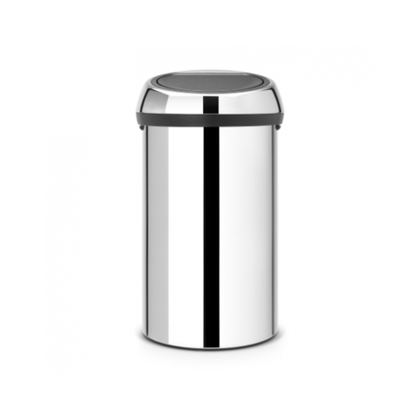 Ведро для мусора Brabantia Touch Bin полированная сталь 60л