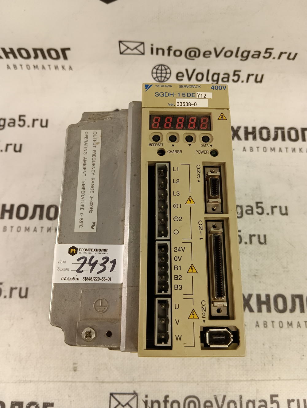 YASKAWA ELECTRIC SGDH-15DEY12 б/у