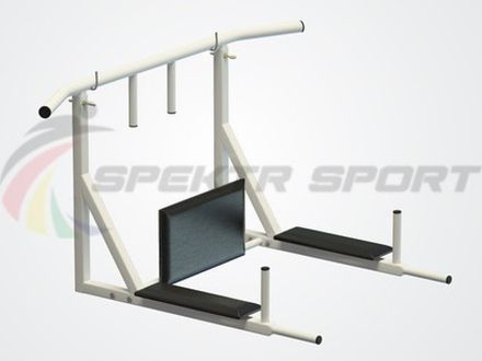 Турник-брусья-пресс Стэнли Zero цв. белый