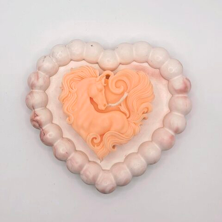 Аромасвеча "Лошадь" оранжевый 2