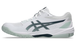 Мужские кроссовки для бадминтона/сквоша Asics Gel-Task 4 - white/tranquil teal