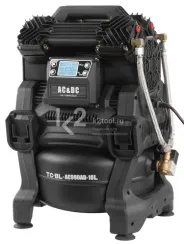 Поршневой безмасляный 2 в 1 компрессор TC-BL DC990AD-10L