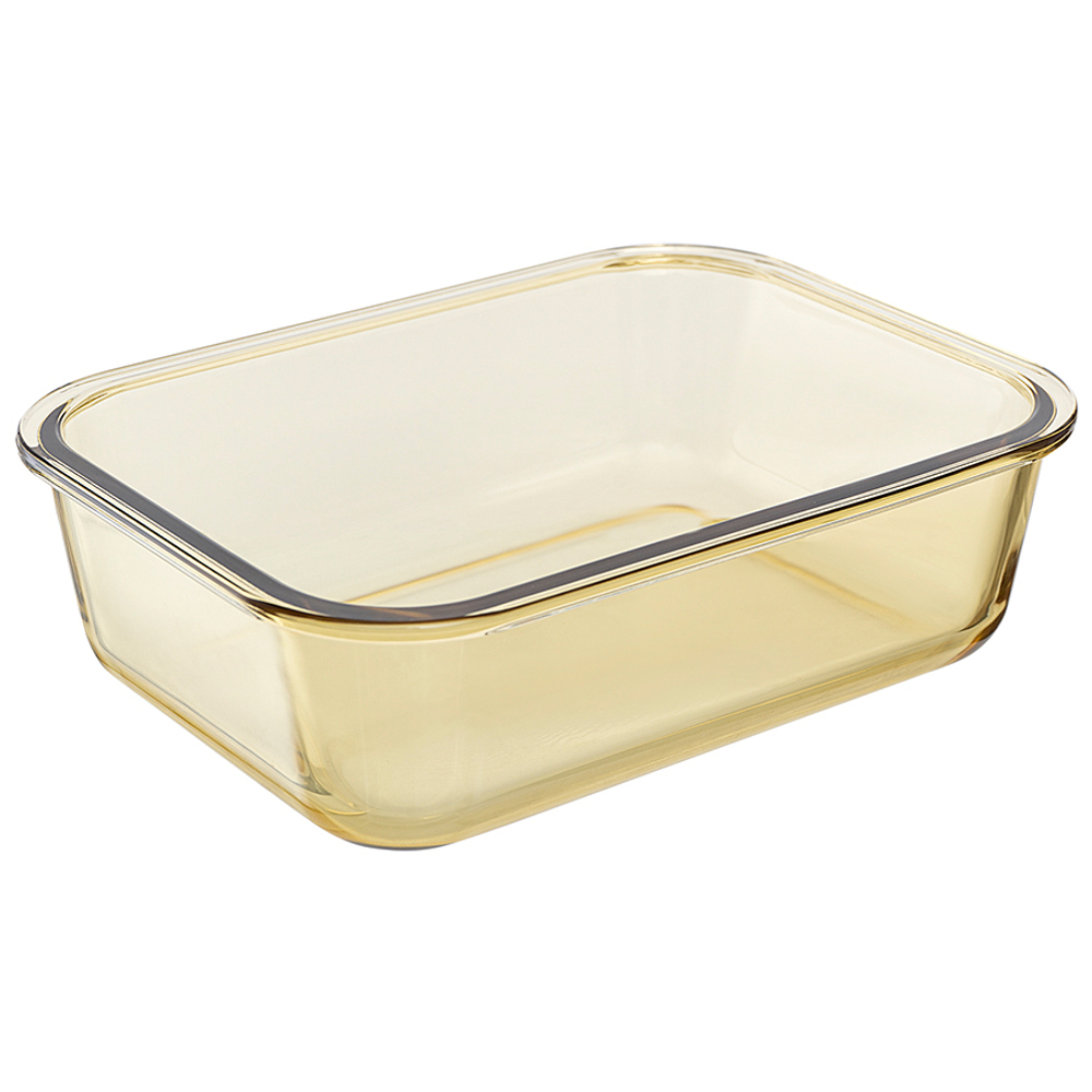 Контейнер для хранения и переноски продуктов 1.5 л Smart Solutions янтарного цвета