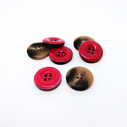 Пуговицы № 1053 ELEGANT, 23мм, цв. красный