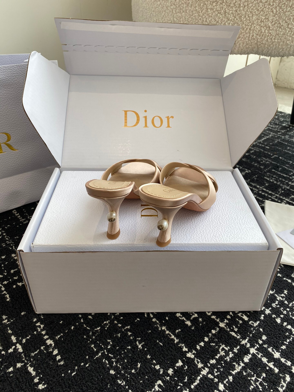 Christian Dior Tribales Heeled Slide (6 colors)