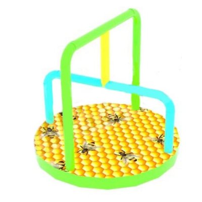 Детская механическая карусель волчок "Мёд" (120x120x75 см)