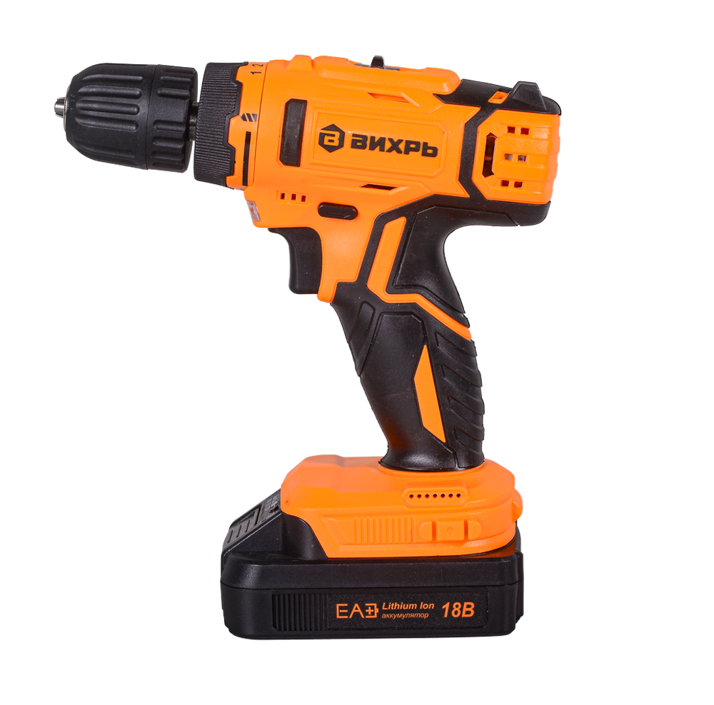 Дрель-шуруповерт Вихрь ДА-18Л-2КА