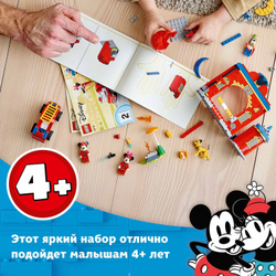 LEGO Disney Mickey and Friends: Пожарная часть и машина Микки и его друзей 10776 — Mickey & Friends Fire Truck & Station — Лего Дисней Микки и друзья