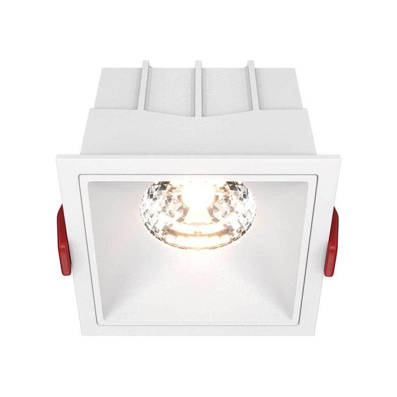 Встраиваемый светильник Maytoni Alfa LED DL043-01-15W3K-D-SQ-W
