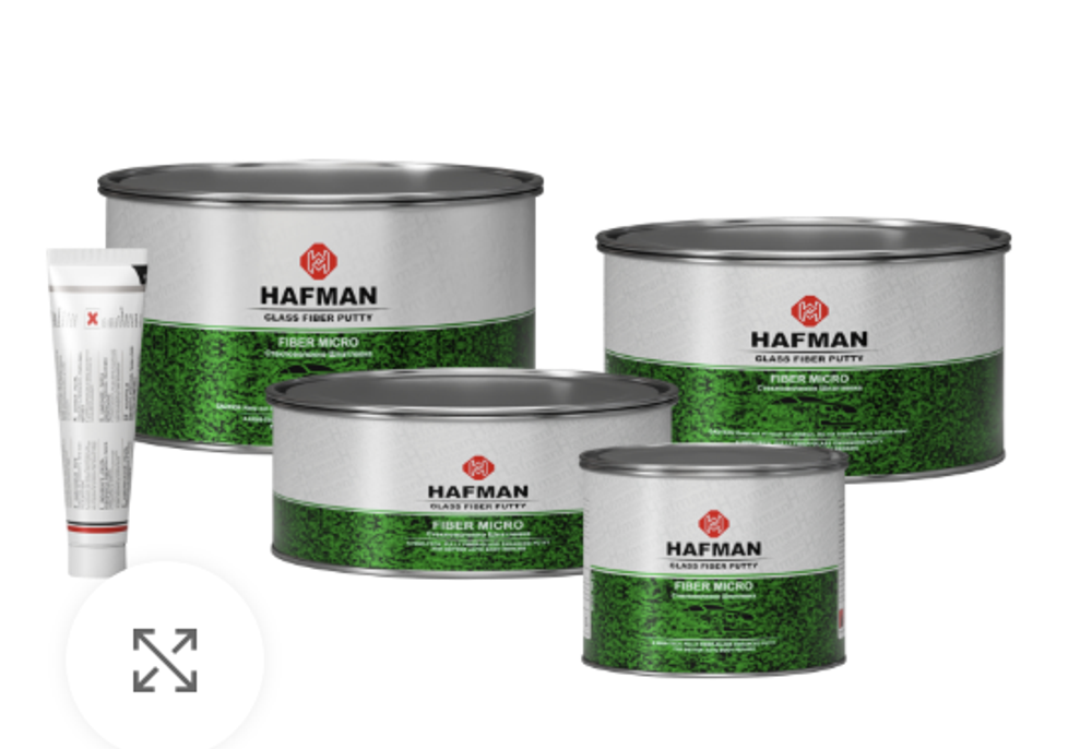 HAFMAN Micro Fiber Шпатлевка с микро стекловолокном 2.970 кг