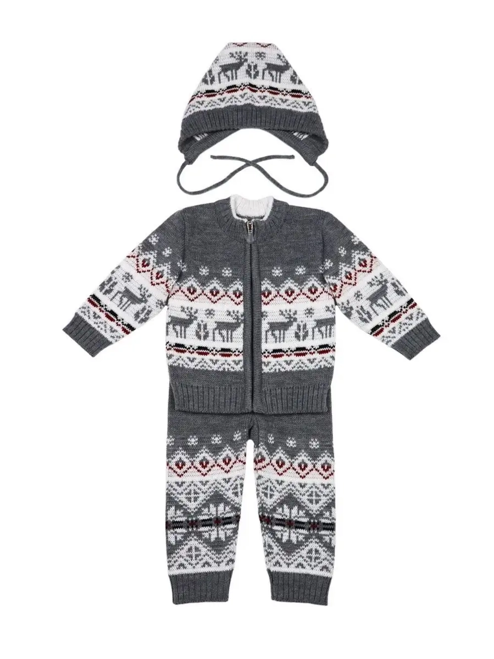 Костюм вязаный