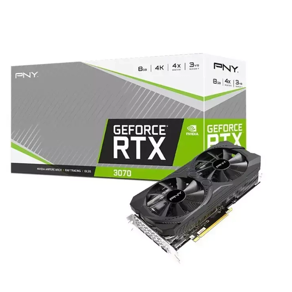 Видеокарта PNY GeForce RTX 3070 8G (VCG30708LDFMPB)