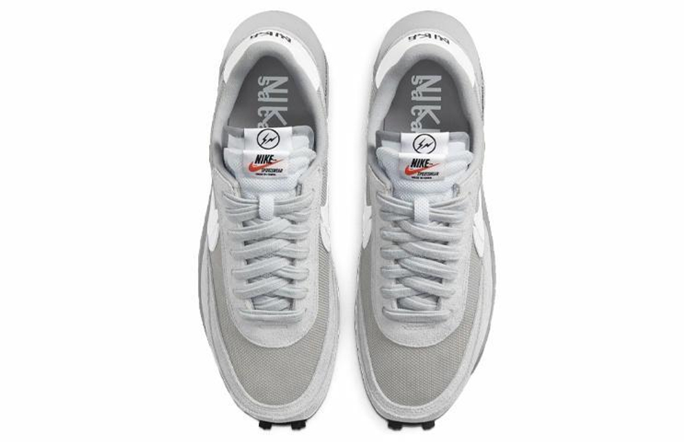 Кроссовки Fragment Design X Sacai X Nike Ldwaffle "Light Smoke Grey"