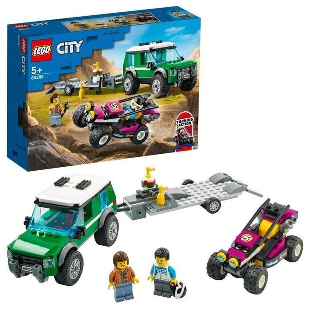 Конструктор LEGO City Great Vehicles 60288 Транспортировка карта