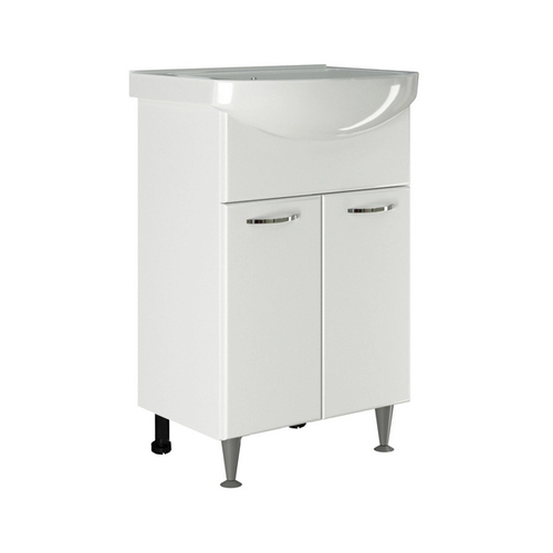 Тумба д/ванной "СТАНДАРТ-55" под рак.Уют-55 (ROSA) (ПВХ) (разбор)