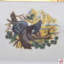 Салфетница Repast Охота зеленая Мария-тереза 12*4 см